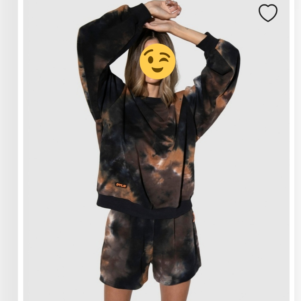 By DYLN Mercy Crewneck Tie Dye Sweatshirt